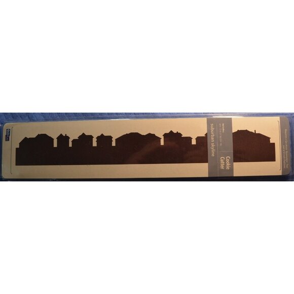 QuicKutz Die Suburban Skyline Border Die Cookie Cutter Emboss - Picture 10 of 16